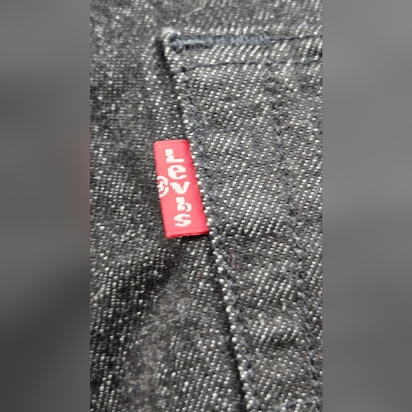 Levi's 501 Original Fit S40196 Vintage Black Wash Button Fly Men's Size 36x29 - Picture 6 of 7